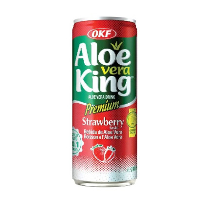 #0434 okf aloe vera jahoda 240