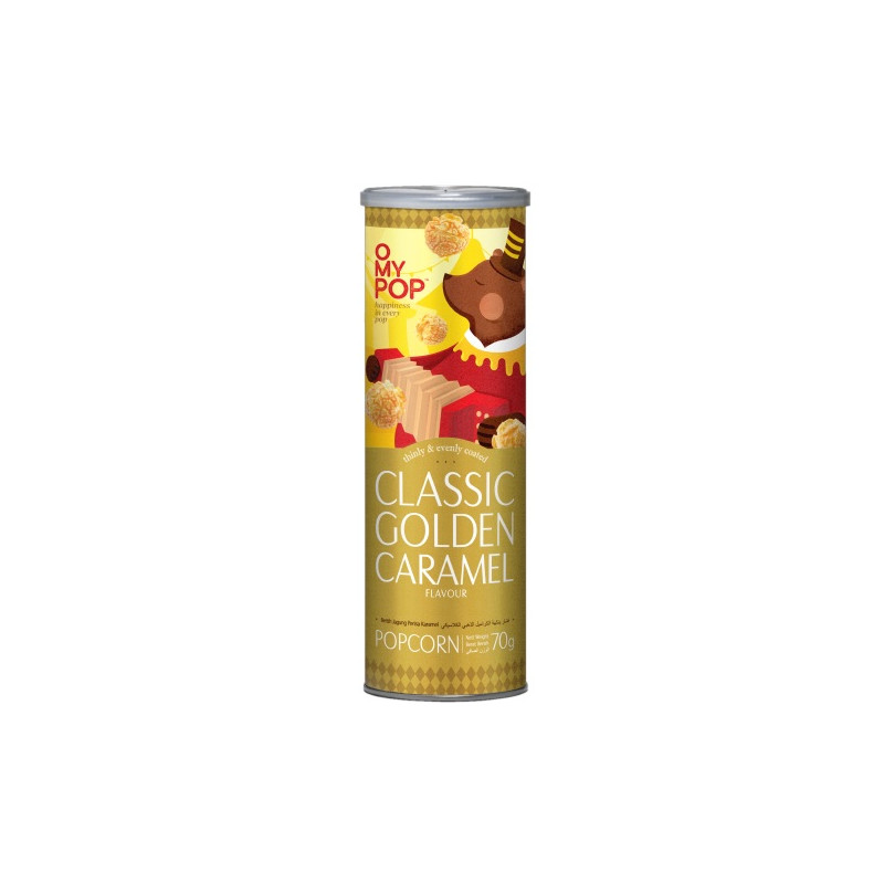 #0728 omypop zlaty karamel 70g