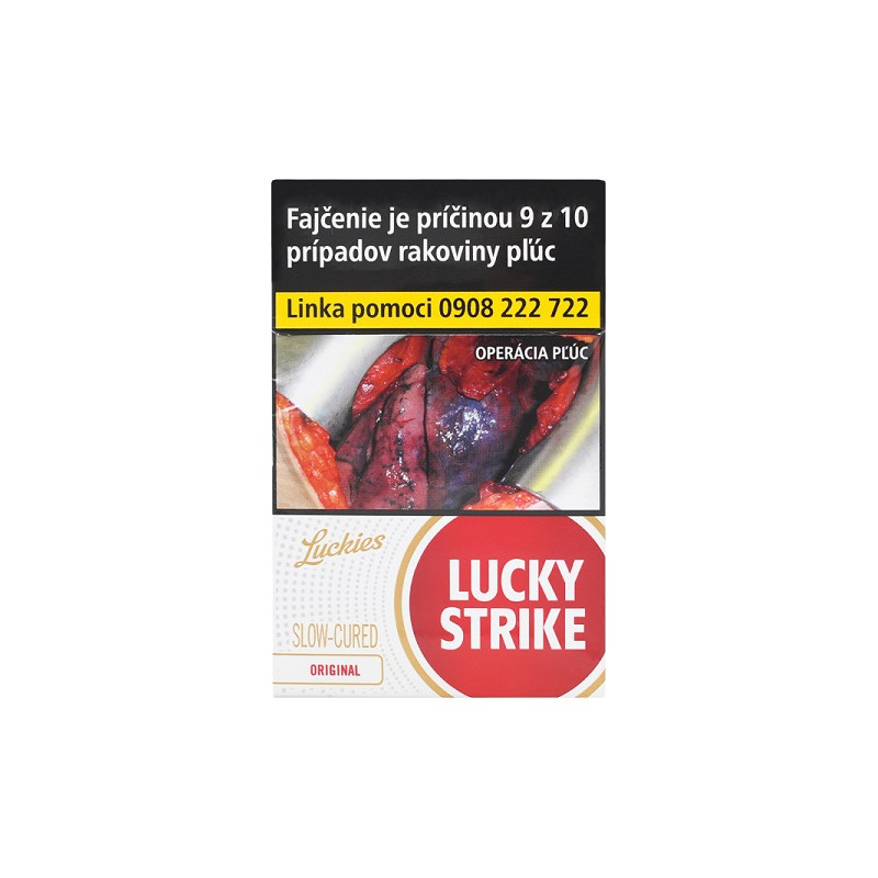 #0762 lucky strike red