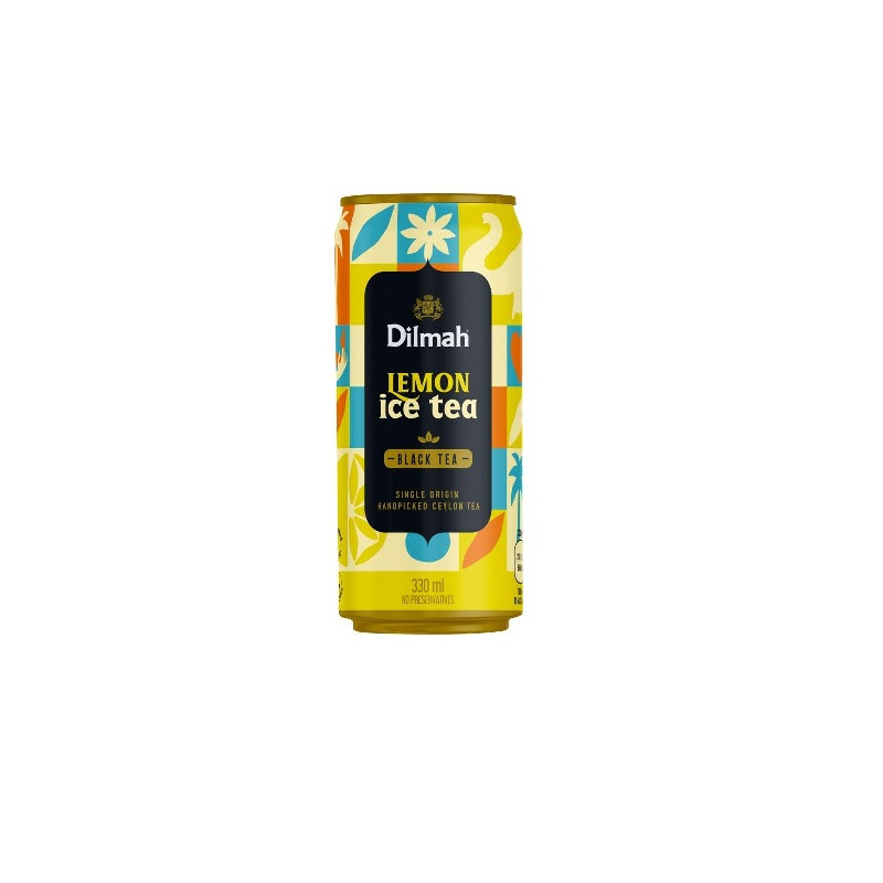 #0851 dilmah 0,33l black tea lemon