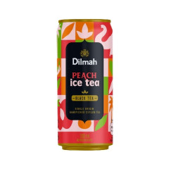 #0852 dilmah 0,33l black tea  peach