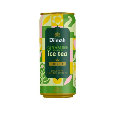 #0853 dilmah 0,33l green tea jasmin