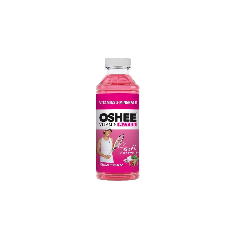 #0880 Oshee Vitamins&Minerals Vitamínová voda červený hrozen+pitaya 555ml PET