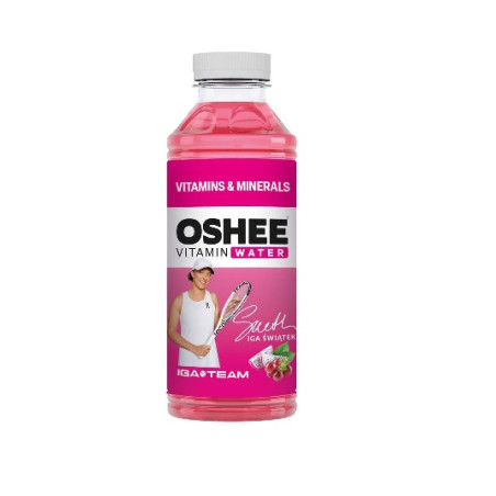#0880 Oshee Vitamins&Minerals Vitamínová voda červený hrozen+pitaya 555ml PET